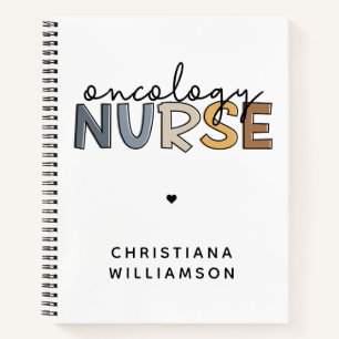 Custom Oncology Nurse Oncology RN Geschenke Notizbuch