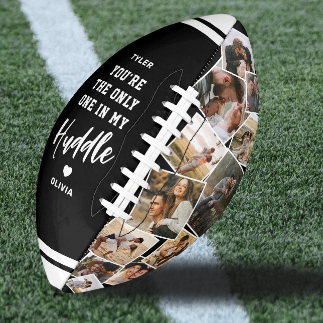 Custom “Only One in My Huddle” 12 Photo Football (Von Creator hochgeladen)