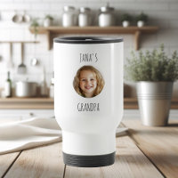 "Custom Opa | Personalisiertes Foto Travel Mug"