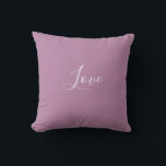 Custom Opera Mauve Solid Color Minimalistische Hoc Kissen<br><div class="desc">Lila Opernmauvfarbe mit schöner Lichtfeder. Minimalistische moderne,  schicke und moderne pastellfarbene Ästhetik in lavender solide Farbe. Mauve Wohngestaltung,  mauve ästhetische Einrichtung,  mauvische Küche,  mauvfarbene Einrichtung.</div>