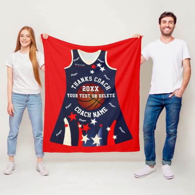 Custom Order NetBall Blanket Fleecedecke (Beispiel)