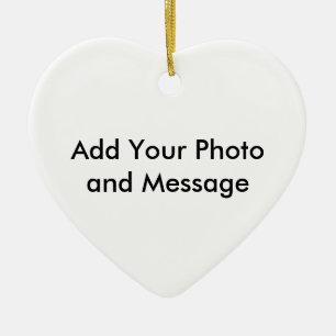 Custom Ornament Heart