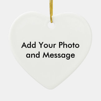 Custom Ornament Heart