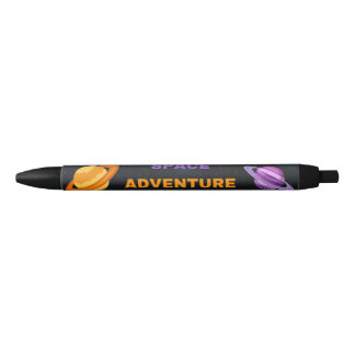 Custom Outer Space Adventure Pen Black Ink  Kugelschreiber