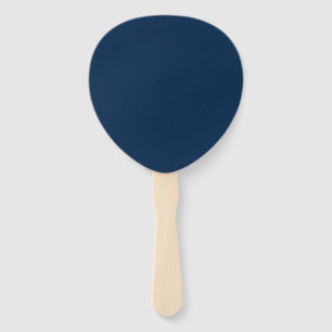 Custom Oxford Blue Teardrop Fans Fächer