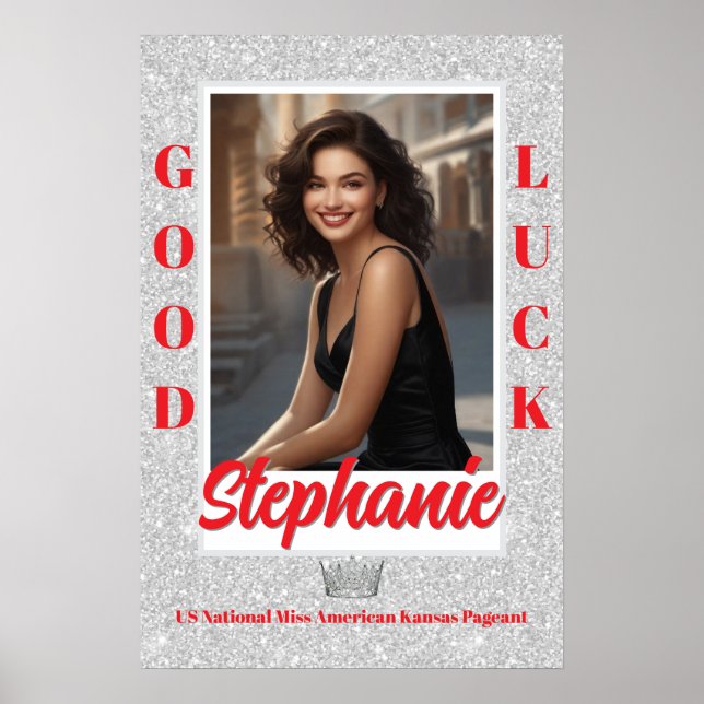 Custom Pageant Door Banner Poster (Vorne)