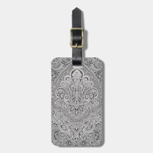 Custom Paisley Art Luggage Tag Gepäckanhänger