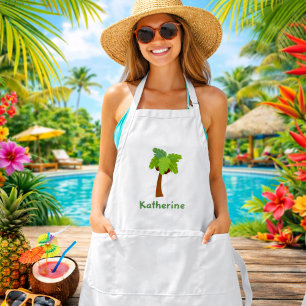Custom Palm Tree Schürze