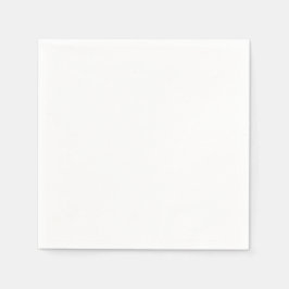 Custom Paper Napkin - Standard White Serviette