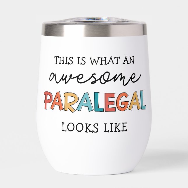 Custom Paralegal Phantastisch Legal Assistant Funn (Vorderseite)