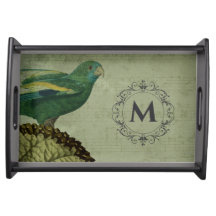 Custom Parrot Mit Monogramm
