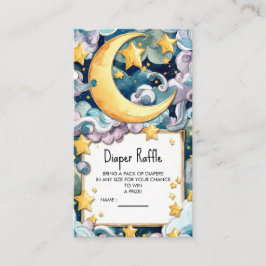 Custom Pastel Celestial Baby Dusche Begleitkarte