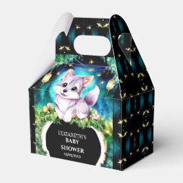 Custom Pastel Wolf Baby Dusche Geschenkschachtel