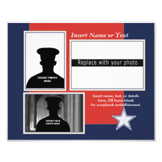 Custom Patriotic Foto Collage