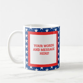 Custom Patriotic Kaffeetasse
