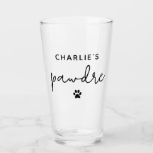 Custom Pawdre Typografy Dog Vater New Dog Eigentüm