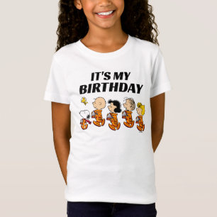 Custom Peanuts Space Birthday T-Shirt