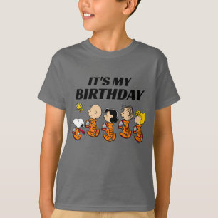 Custom Peanuts   Space Birthday T-Shirt