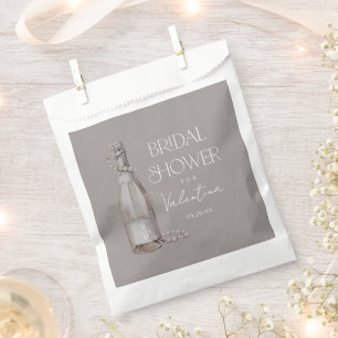 Custom Pearls Prosecco Brautparty Bevorzugung Tasc Geschenktütchen