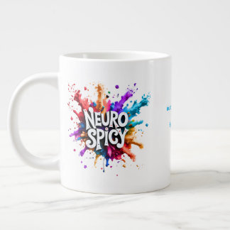 custom / personalised NEUROSPICY neurodiversity  Jumbo-Tasse