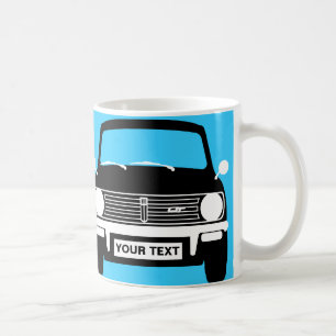CUSTOM PERSONALISIEREN CLASSIC RETRO MINI CLUBMAN KAFFEETASSE