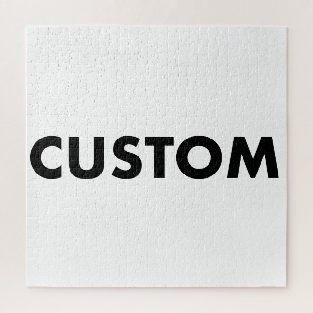 Custom Personalisiert 676 Piece 20" Square Puzzle (Vertikal)