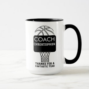 Custom Personalisiert Basketball Coach Geschenke Tasse