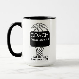Custom Personalisiert Basketball Coach Geschenke Tasse