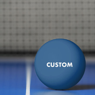 Custom Personalisiert BLUE Tischtennis Tischtennisball