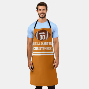 Custom Personalisiert Football Grill GRILLEN Tailg Schürze