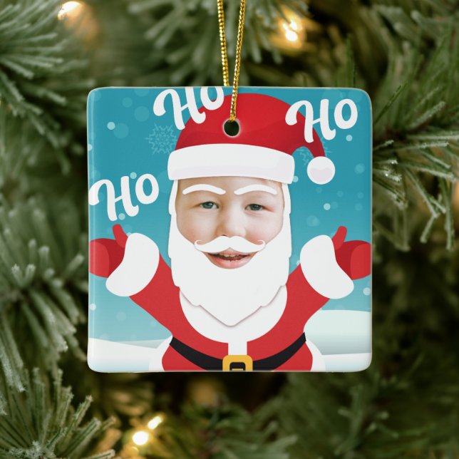 Custom Personalisiert Fügen Sie Ihr eigenes Foto W Keramikornament (Baum)