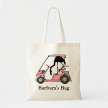 Custom Personalisiert Funny Golf Thema Flamingo