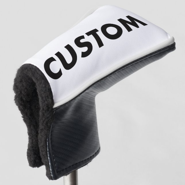 Custom Personalisiert Golf Club Head Putter Cover Golf Headcover (3/4 Vorderseite)