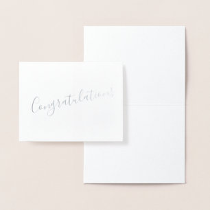 Custom / Personalisiert Happy Birthday Gold Foil F Folienkarte