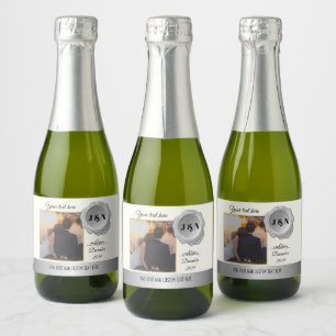Custom Personalisiert Mini Sparkling Wine Flasche 