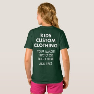 Custom Personalisiert MIRL'S T - SHIRT - WALD GRÜN