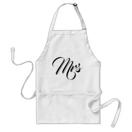 Custom Personalisiert Mr. & Mrs. Couples Pocket Schürze