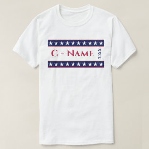 Custom Personalisiert Presidential Election Campai T-Shirt