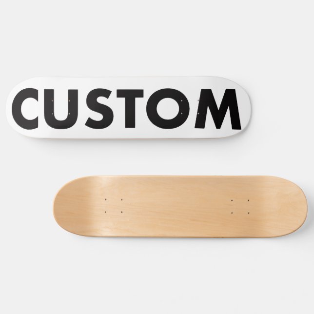 Custom Personalisiert Skateboard Deck 7.875" (20 c (Horizontal)