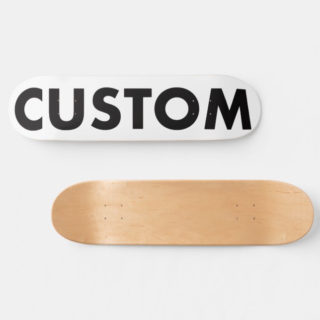 Custom Personalisiert Skateboard Deck 8.125" 20,64 (Horizontal)
