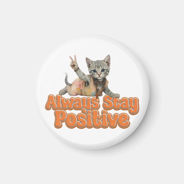Custom Personalisiert Sloth Peace Hippie Magnet (Vorne)