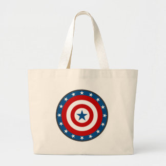 Custom Personalisiert USA Bullseye-Tasche Jumbo Stoffbeutel
