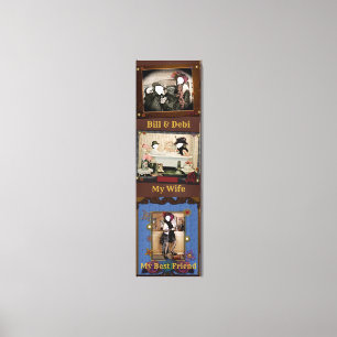 Custom Personalisiert Western Foto Leinwand Art