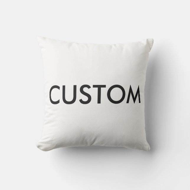Custom Personalisierten 16" Outdoor POLY Throw Kis Kissen (Vorderseite)