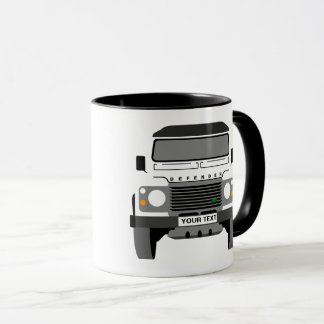 Custom Personalize Classic Land Rover mug Tasse