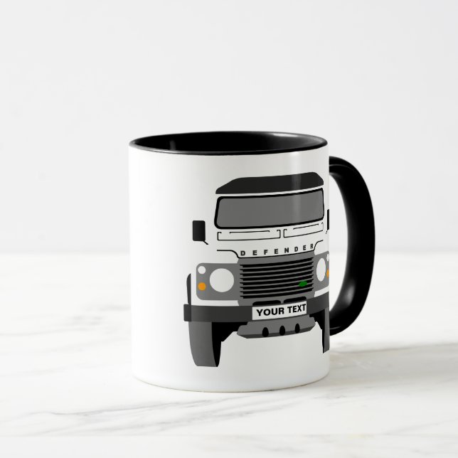Custom Personalize Classic Land Rover  mug Tasse (VorderseiteRechts)