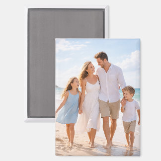 Custom Personalized Family Photo Magnet
