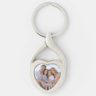 Custom Personalized Family Photo Schlüsselanhänger