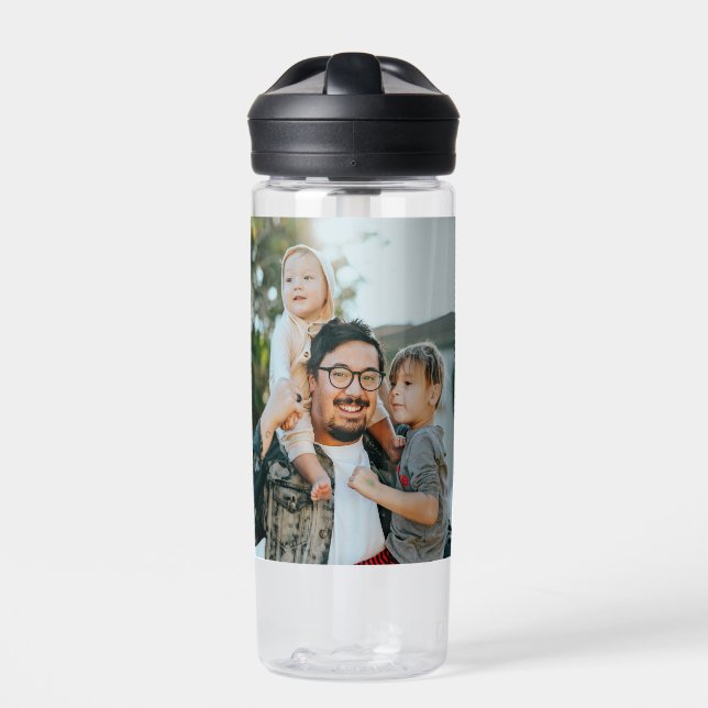 Custom Personalized Photo Trinkflasche (Vorderseite)