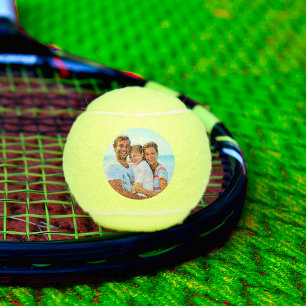 Custom Personalized Tennis Player Photo Tennisbälle